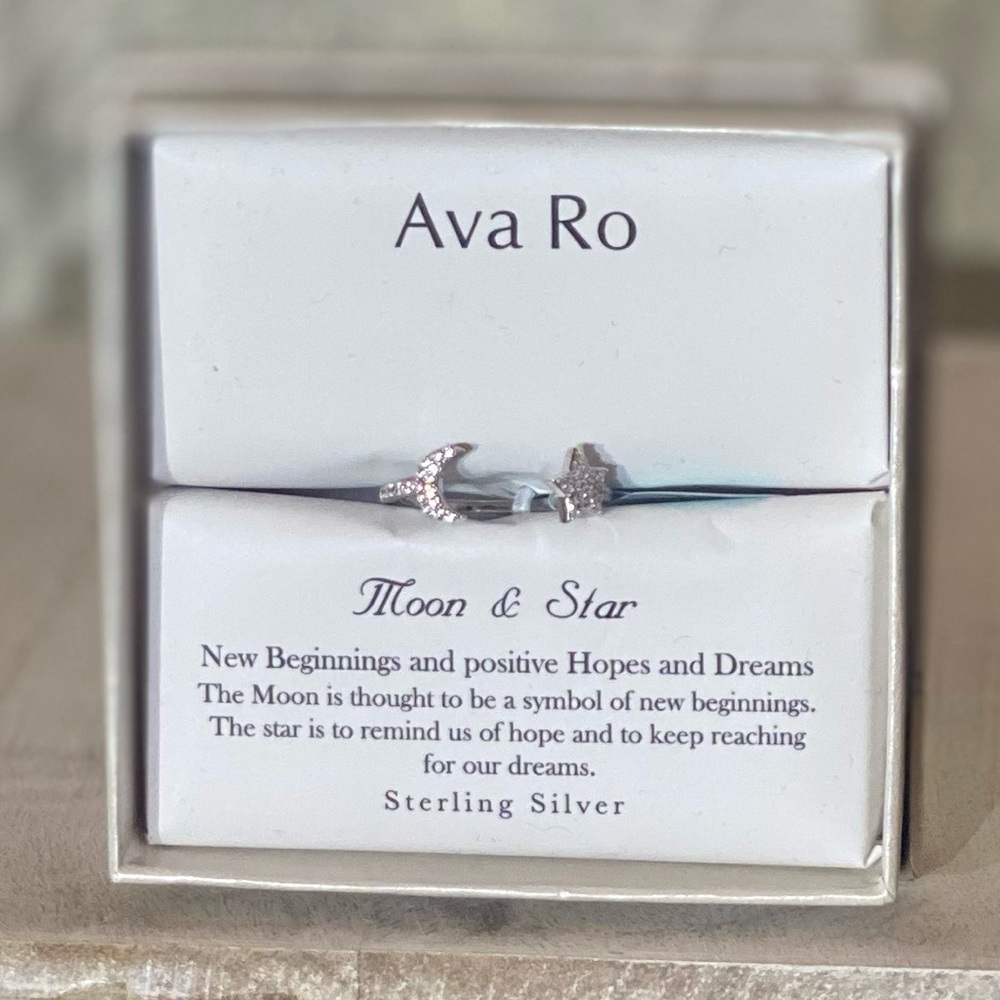 Ava Ro Moon & Star Ring